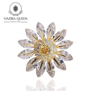 VQ Flower Brooch